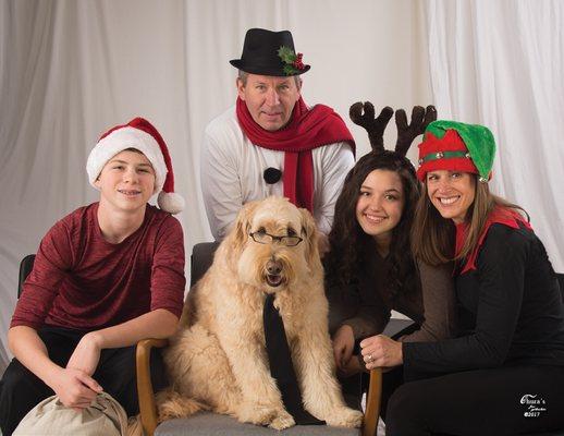 Family Portrait Christmas