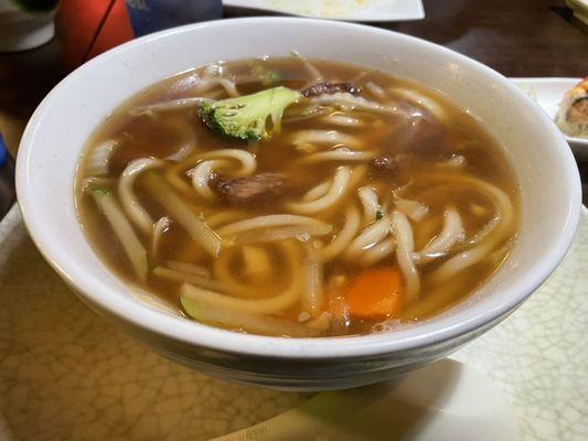 Steak Udon Soup