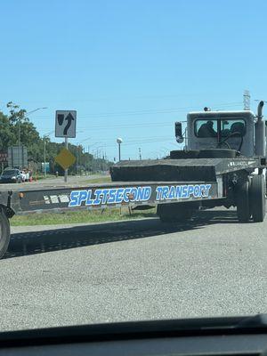 Vehicle that almost caused a crash