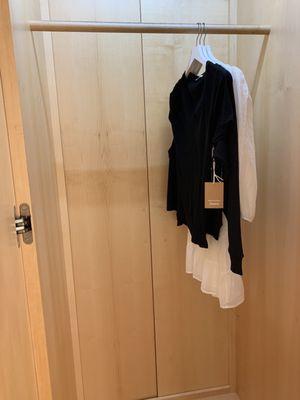 Closet in the fitting room