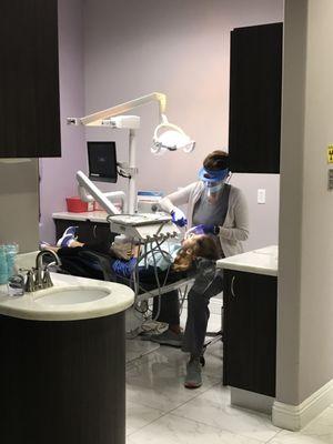 Dental Cleaning in Canyon Dental Associates, low cost dentist.