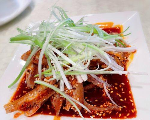 Sliced Pig Ear in Chili Oil