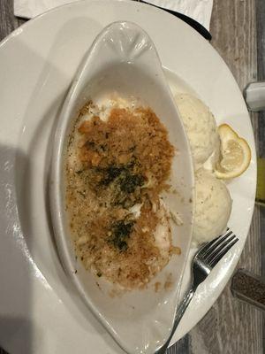 Backed Baked Scrod