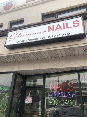 Nail salon