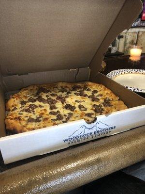 Beef on Weck Pizza