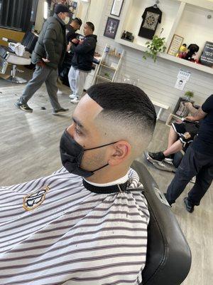 Bald Fade by Ryan