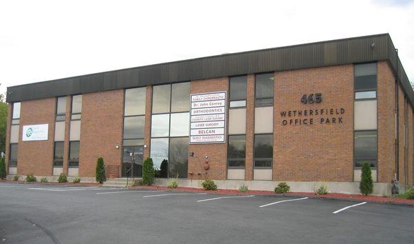 Our office is located on the first floor of the building. It is the second door on the right, through the main entrance.