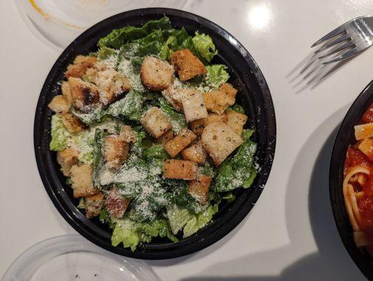 Caesar salad delivered