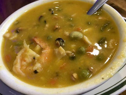 Sopa de Mariscos /Seafood Soup Friday only