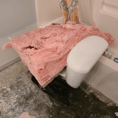 how they left a bathroom