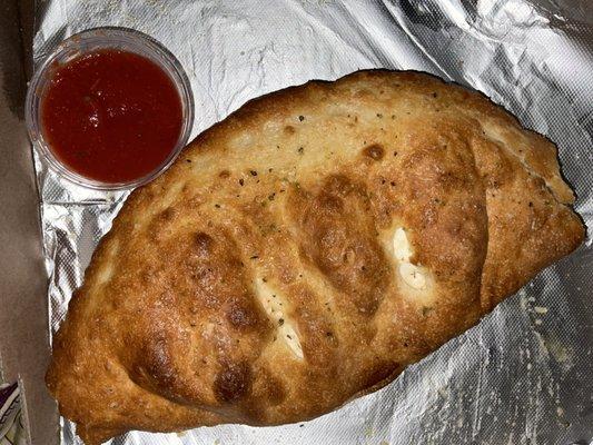 Cheese calzone