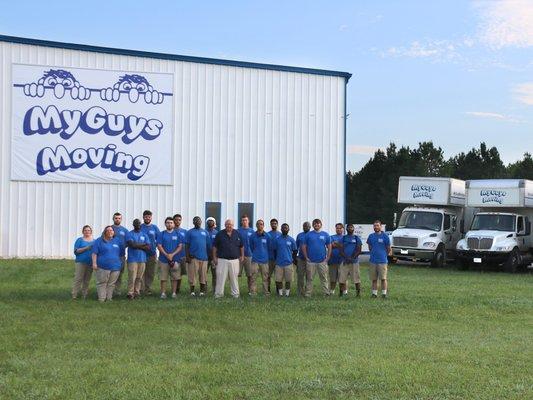 movers, moving trucks and storage facility