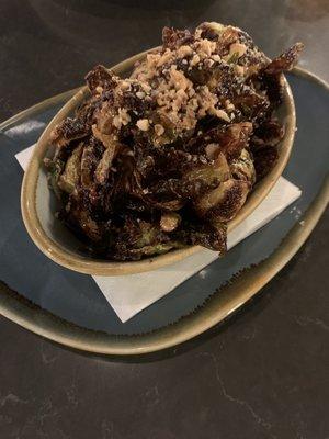 Kung Pow Brussels Sprouts (GF, V)