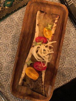 Bone marrow and papaya salad