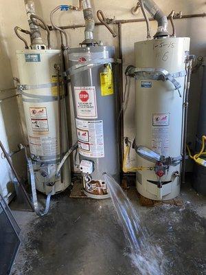 Replace water heater