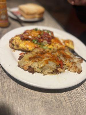 Deli Omelette with Potatoes