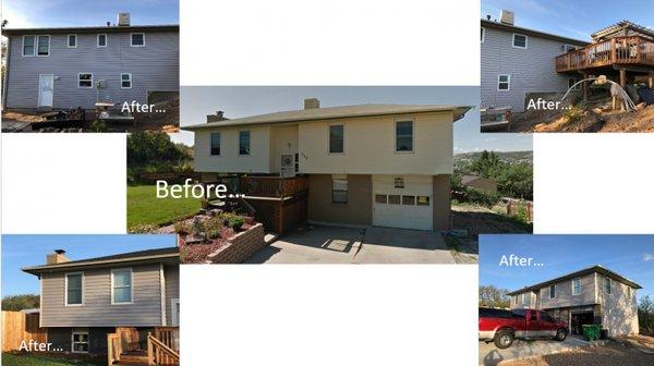 Exterior remodel