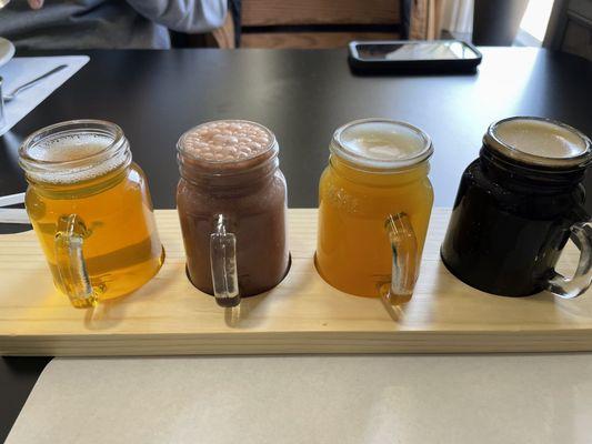 Beer flight!