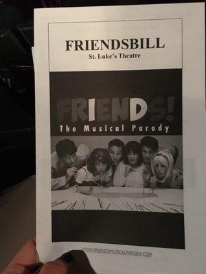 Friends! The Musical Parody - November 2017