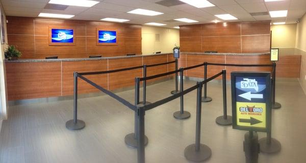 South Dade Tag's new lobby!