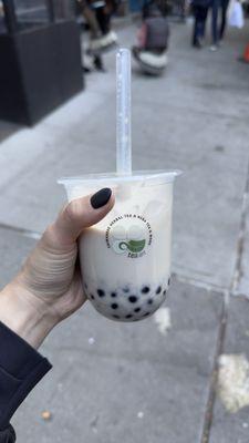 Fresh Taro Milk Boba