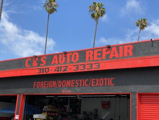 Call us for any repairs 310 412-3333