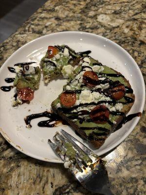 Balsamic avocado  toast