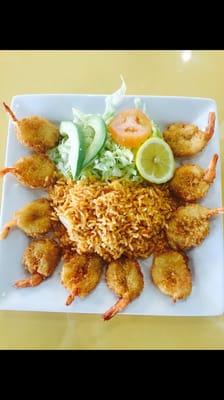 Breaded shrimp