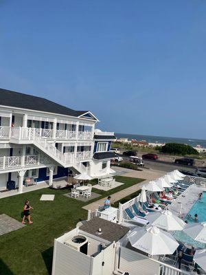 The Pool And Hotel