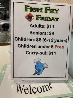 2020 Lenten Friday Fish Fry