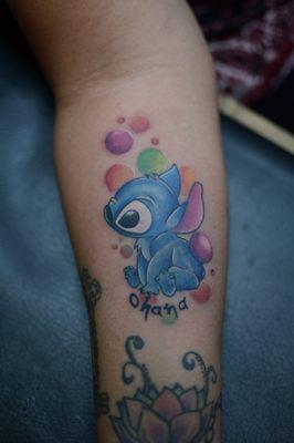 Stitch tattoo!!! Ohana Mandala Ink Tattoo shop (kano Mandala) Anibal Mercado