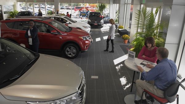 Our state-of-the-art Toyota showroom