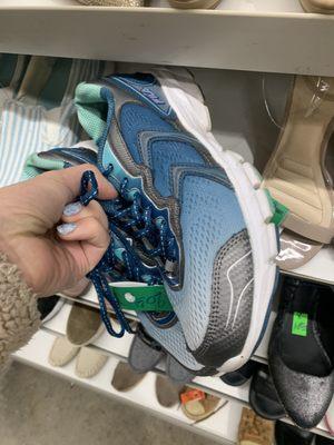 Fila sneakers for $20, new at stores for $5-$8 more