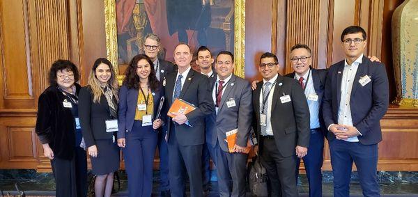 AILA So Cal members meeting with Representative Adam Schiff - March 2020