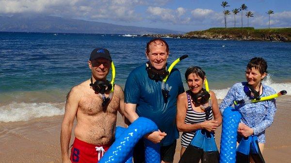 Snorkeling in maui!