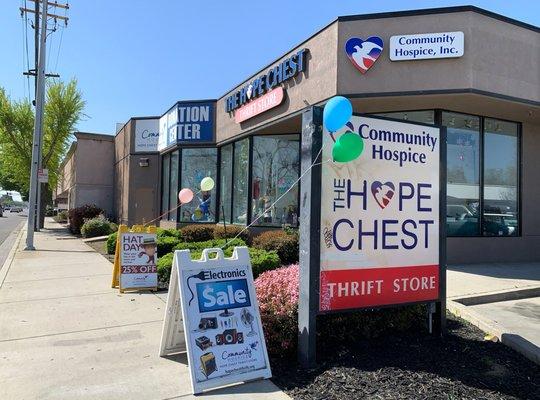 Community Hospice Hope Chest Thrift Store at 1241 McHenry Avenue in Modesto, is pictured on 3.31.21