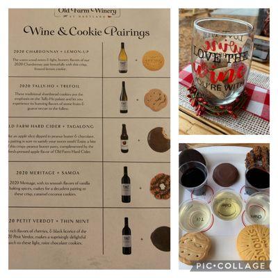 Wine and cookie pairing