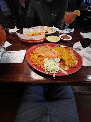 Enchiladas Rojas