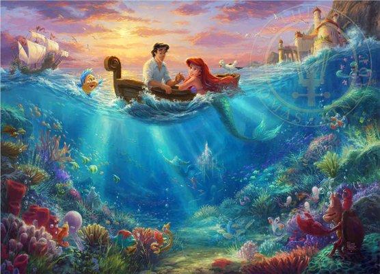 The Little Mermaid Falling in Love