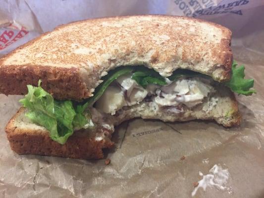 Pecan Chicken Salad Sandwich!