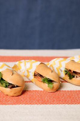 Mini Bahn Mi Sandwiches