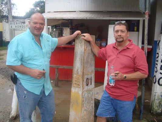 Christopher Mey, Director of International Sales for Rocky Patel, and Paul Davis, of JR Cigars in Clayton, MO, visit Nicaragua.