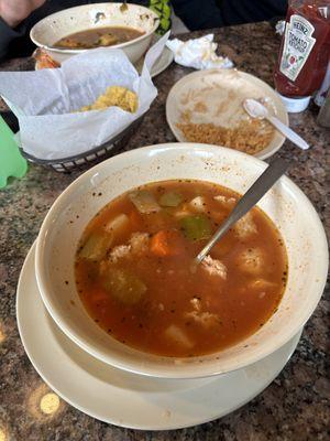 Chicken albóndigas