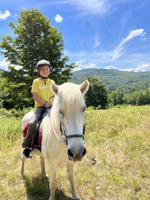 First trail ride ever