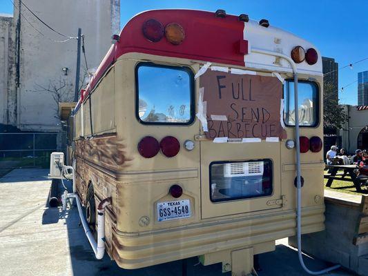 Full Send BBQ food truck