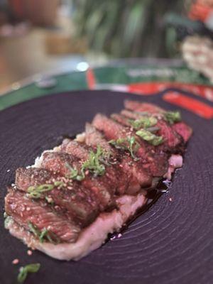 Steak and truffle mashed potato