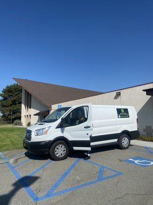 Upholstery chair cleaning at Tabernacle Christian Academy