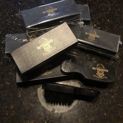 GetBarberEd Beard Brushes