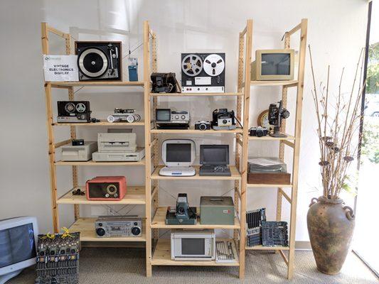 Check out our vintage collection of electronics from the 80's and 90's!