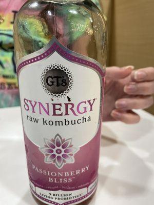 First time trying Kombucha...yummy flavor!